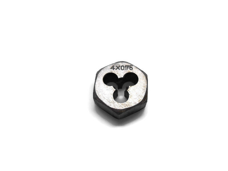 M4 x 0.75 Rethreading Carbon Steel Hex Die Hexagon Die Hexagonal Die NEW 4MMx.75