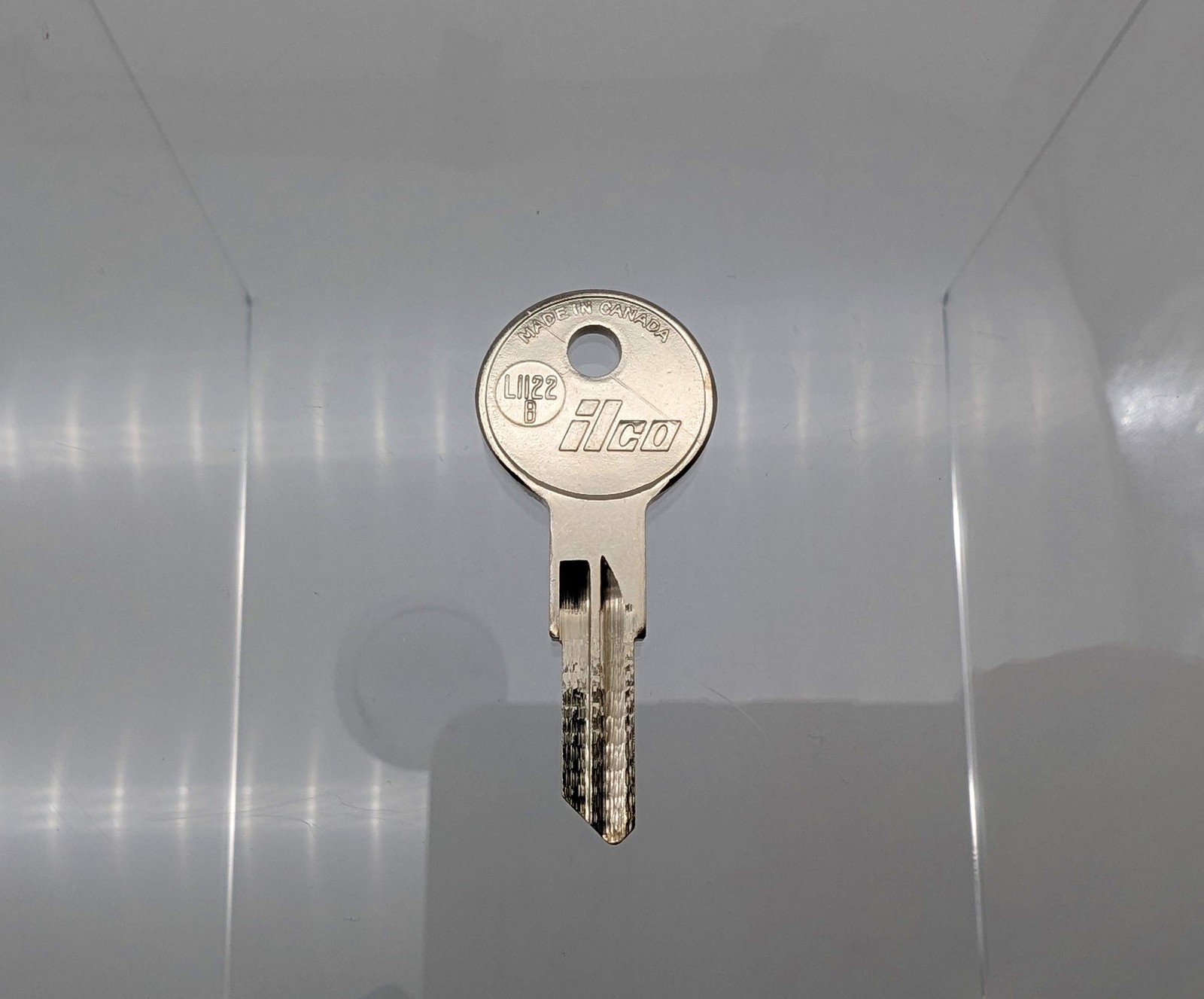 10x Ilco L1122B Key Blanks for Older Yale Locks Nickel Plated