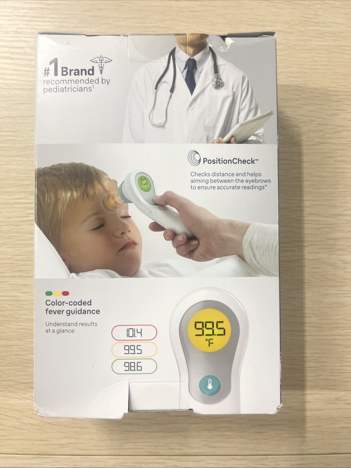 Braun NTF3000US No Touch Plus Forehead Digital Thermometer
