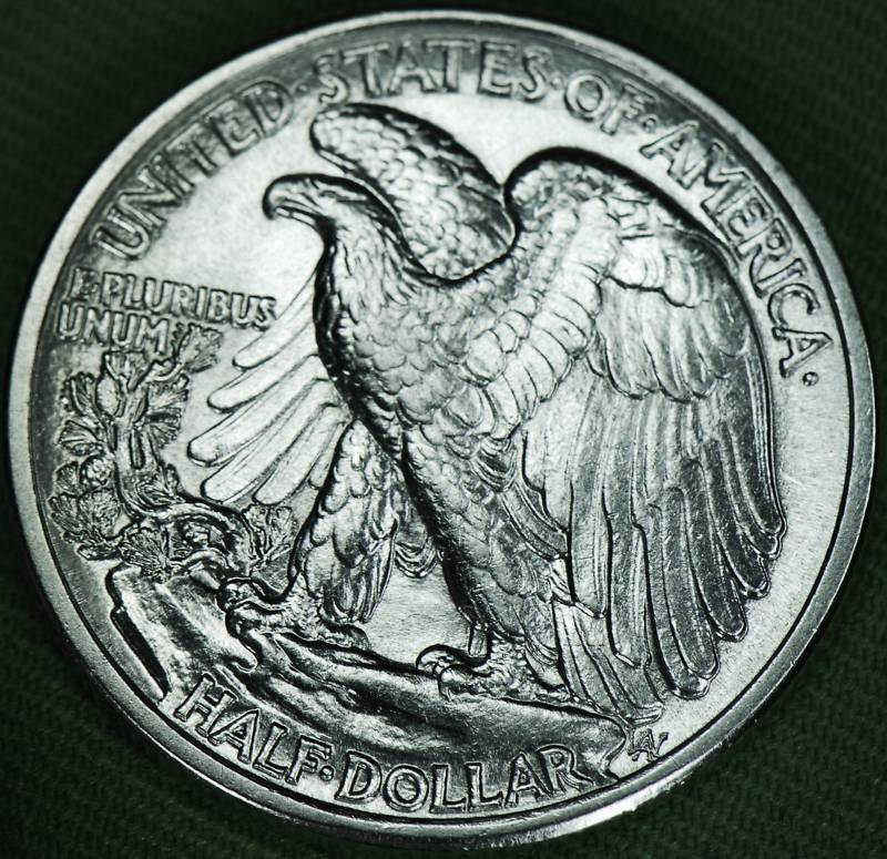 1942-p Liberty Walking Half. BU (Inventory A)