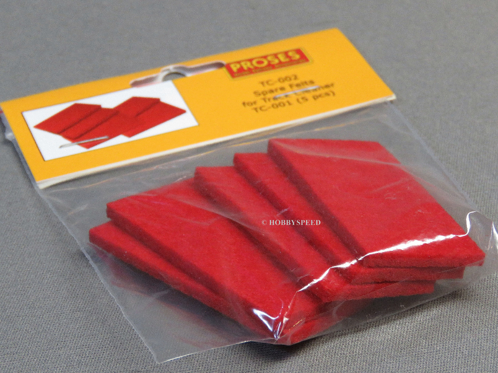 BACHMANN HANDHELD TRACK CLEANER REPLACEMENT PADS 5 pcs. felt N HO On30 BAC39014