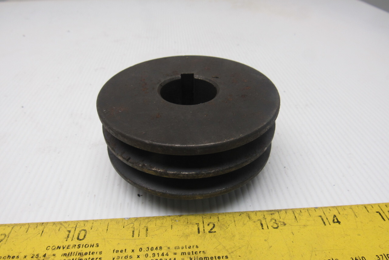 Browning 2F3V31X1 2 Groove 3V 3.15OD 1" Bore Belt Pulley