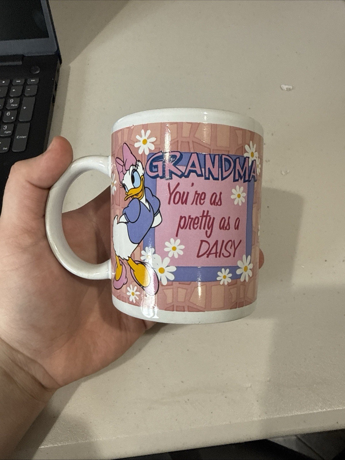 Disney “Grandma You’re Pretty As A Daisy” Vintage Mug