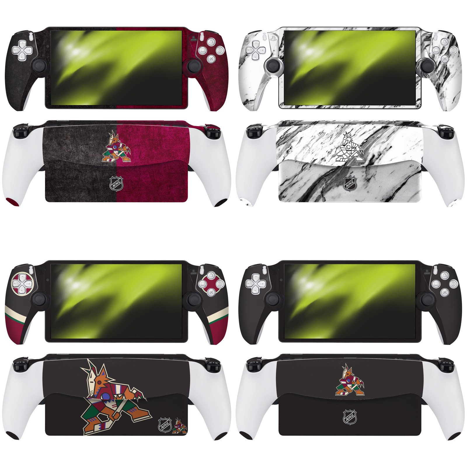 OFFICIAL NHL ARIZONA COYOTES VINYL SKIN DECAL FOR SONY PS5 PLAYSTATION PS PORTAL
