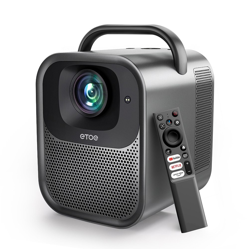 ETOE Seal Pro 4K Projector 1000ANSI Home Theater Projectors,Video Cinema Movie