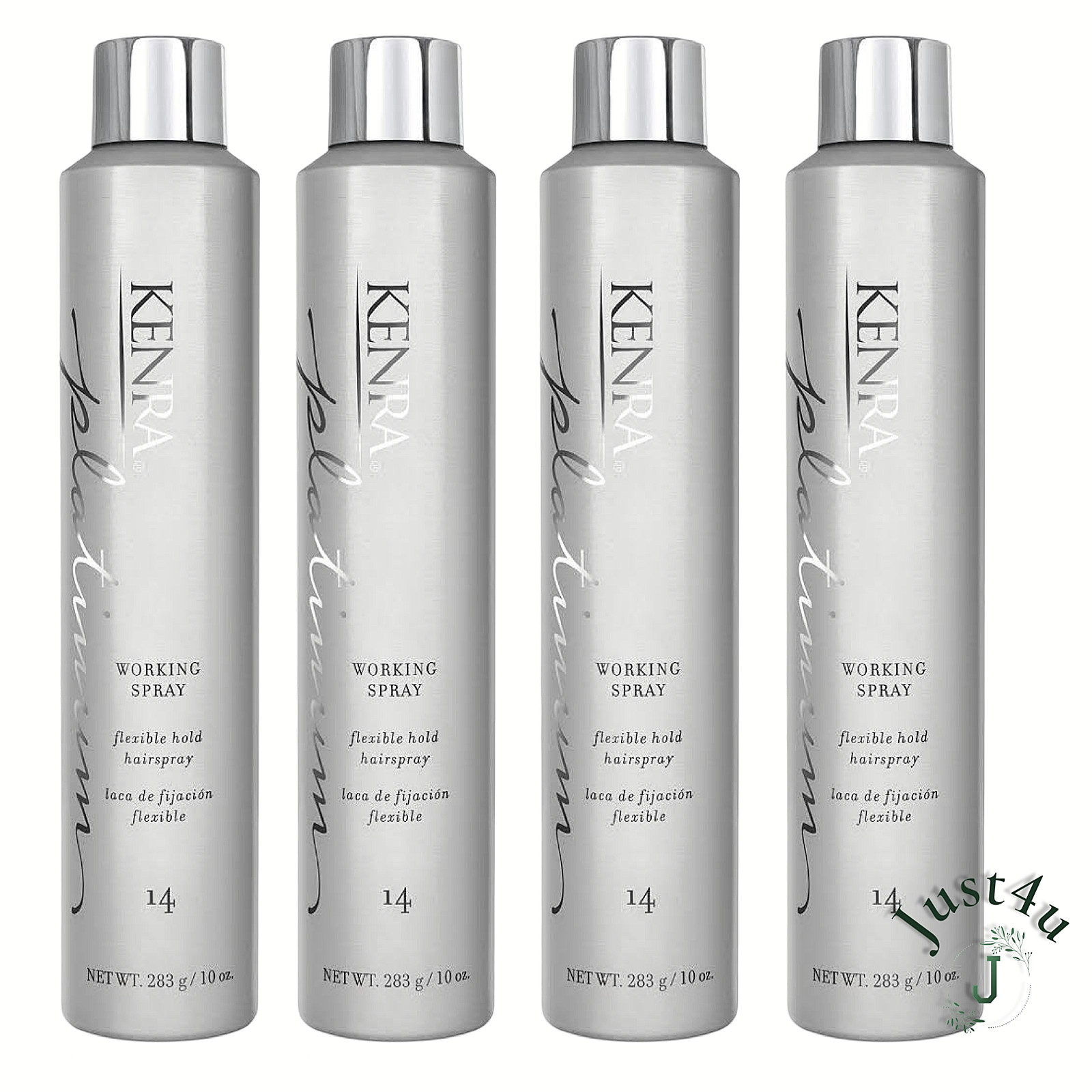 Kenra Platinum Working Spray Flexible Hold #14 - 10oz. (4PACK)