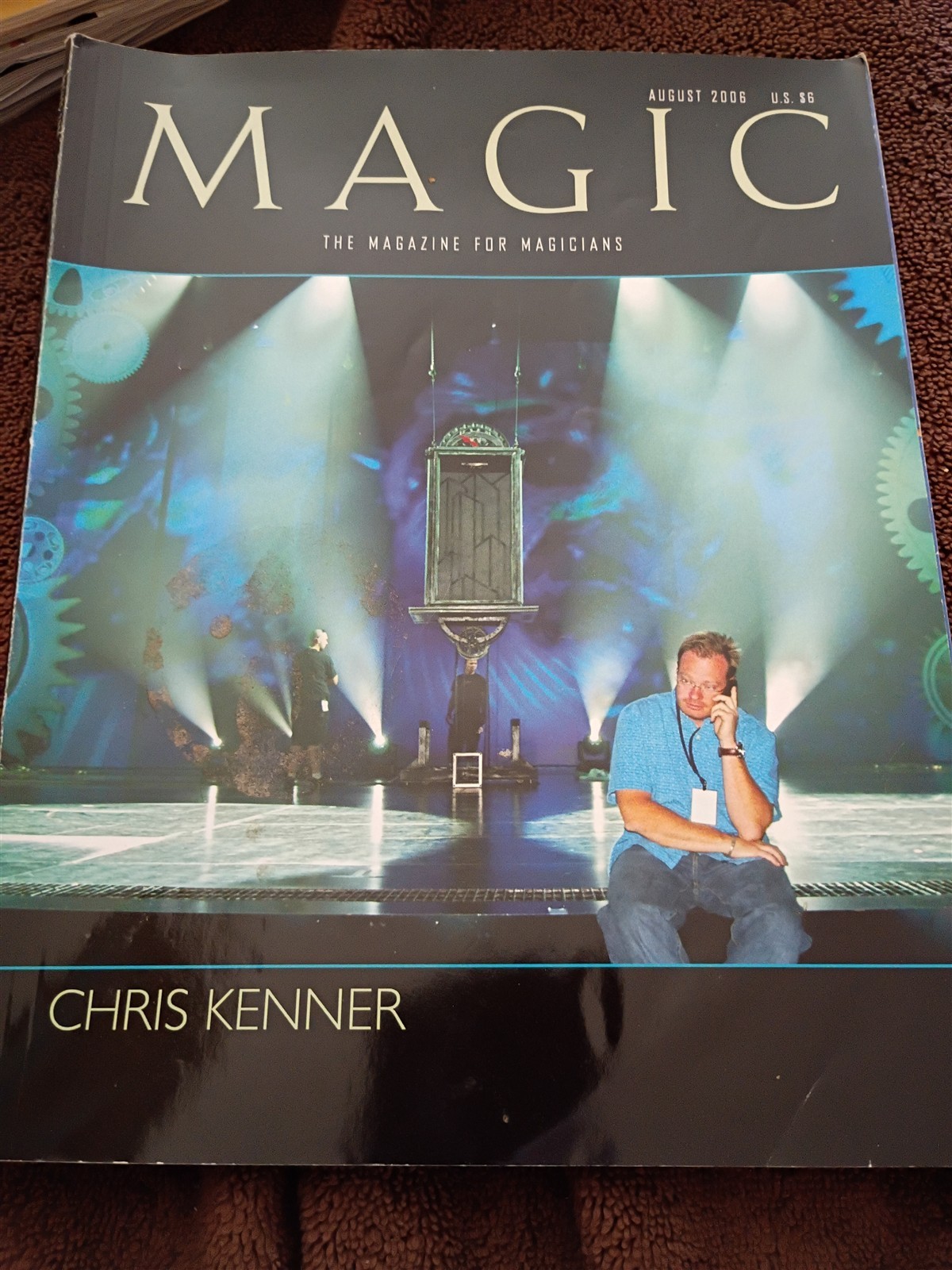 Chris Kenner Magic Magazine Issue August 2008 #11