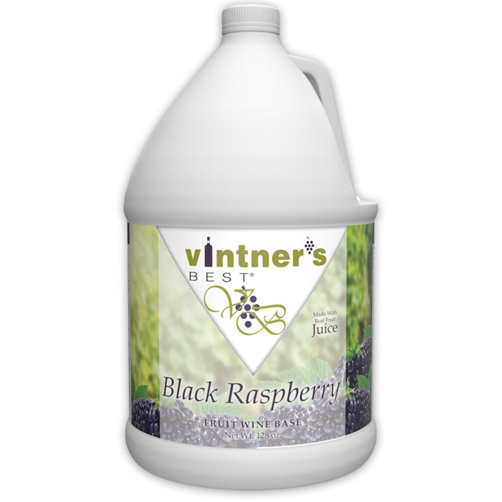 Black Raspberry Fruit Wine Base from Vintner's Best Wine Making