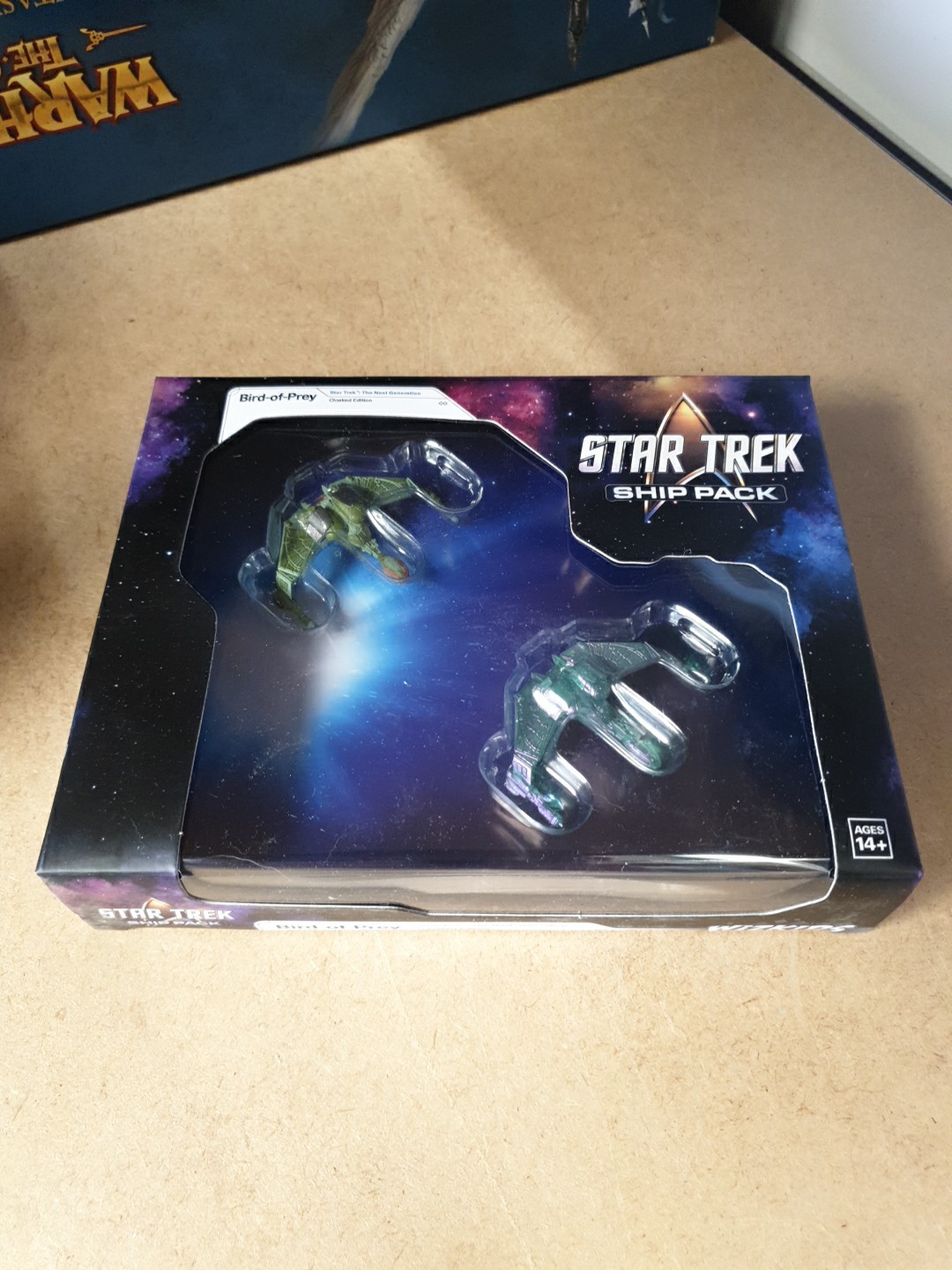 Wizkids Star Trek Ship Pack Klingon Bird-of-Prey Special Cloaked Edition Set