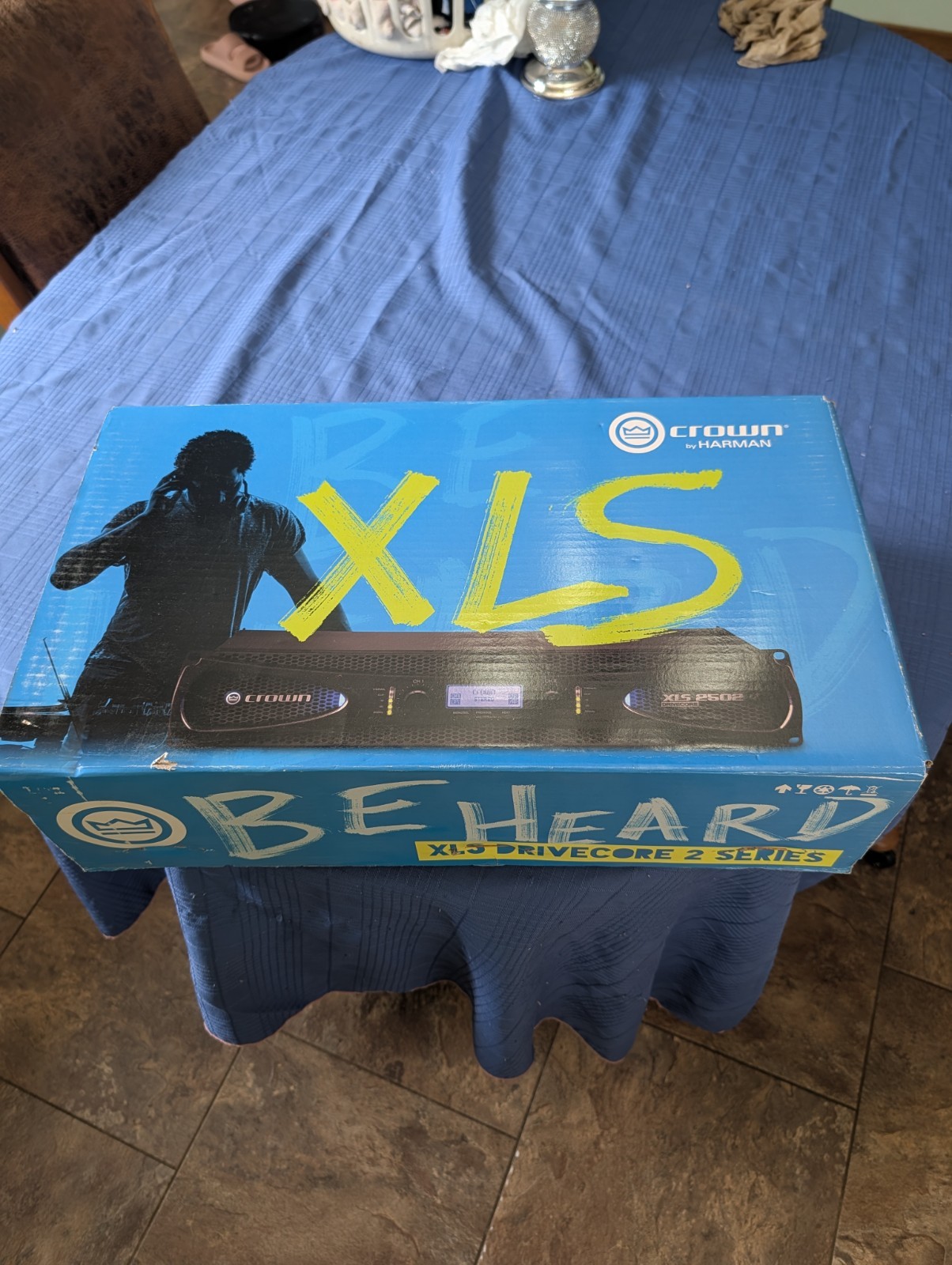 Crown XLS 2502   Drivecore Power Amplifier By Harman Brand New Sealed Box
