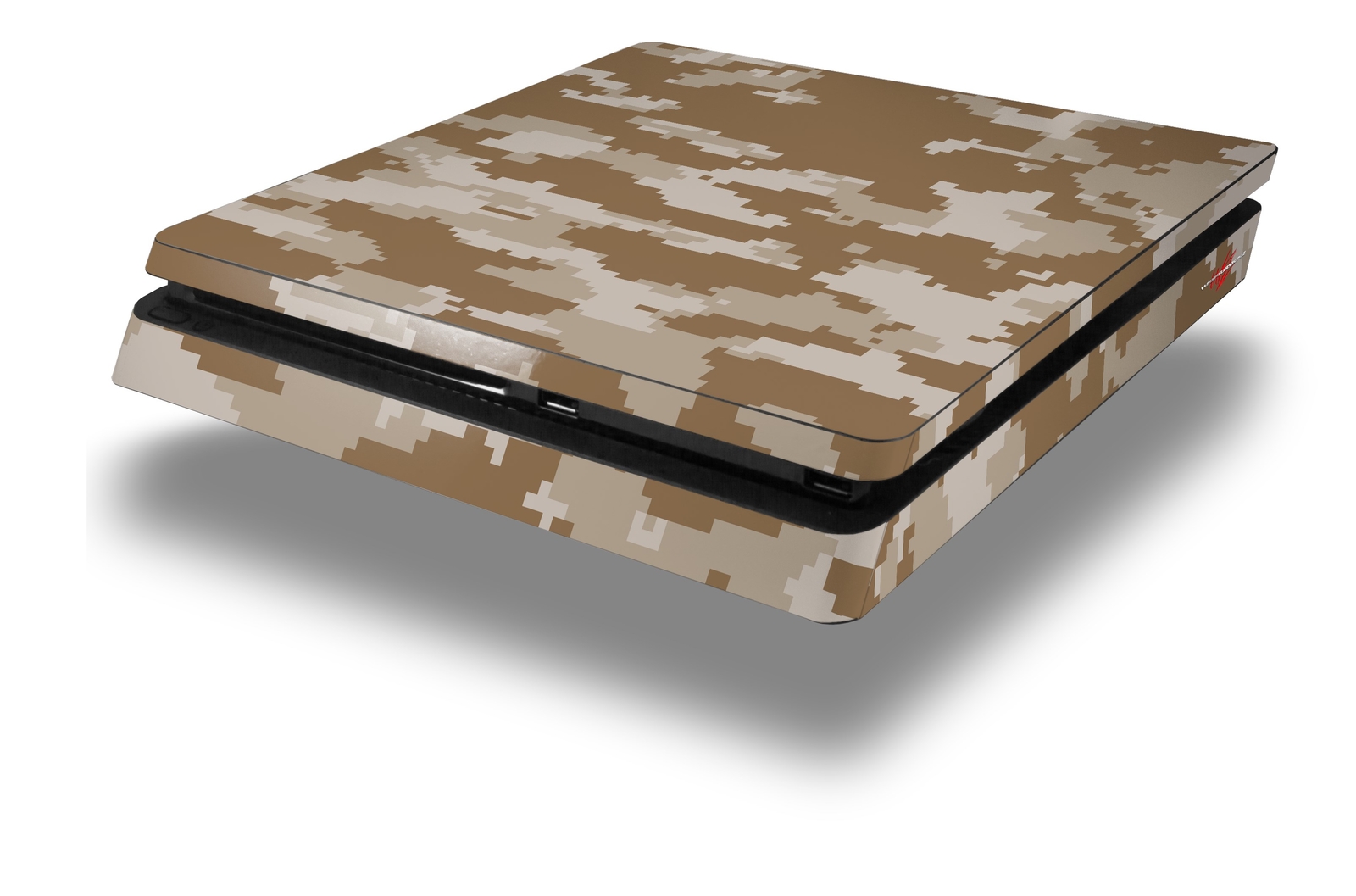 Skin for PS4 Slim WraptorCamo Digital Camo Desert Playstation 4 Console