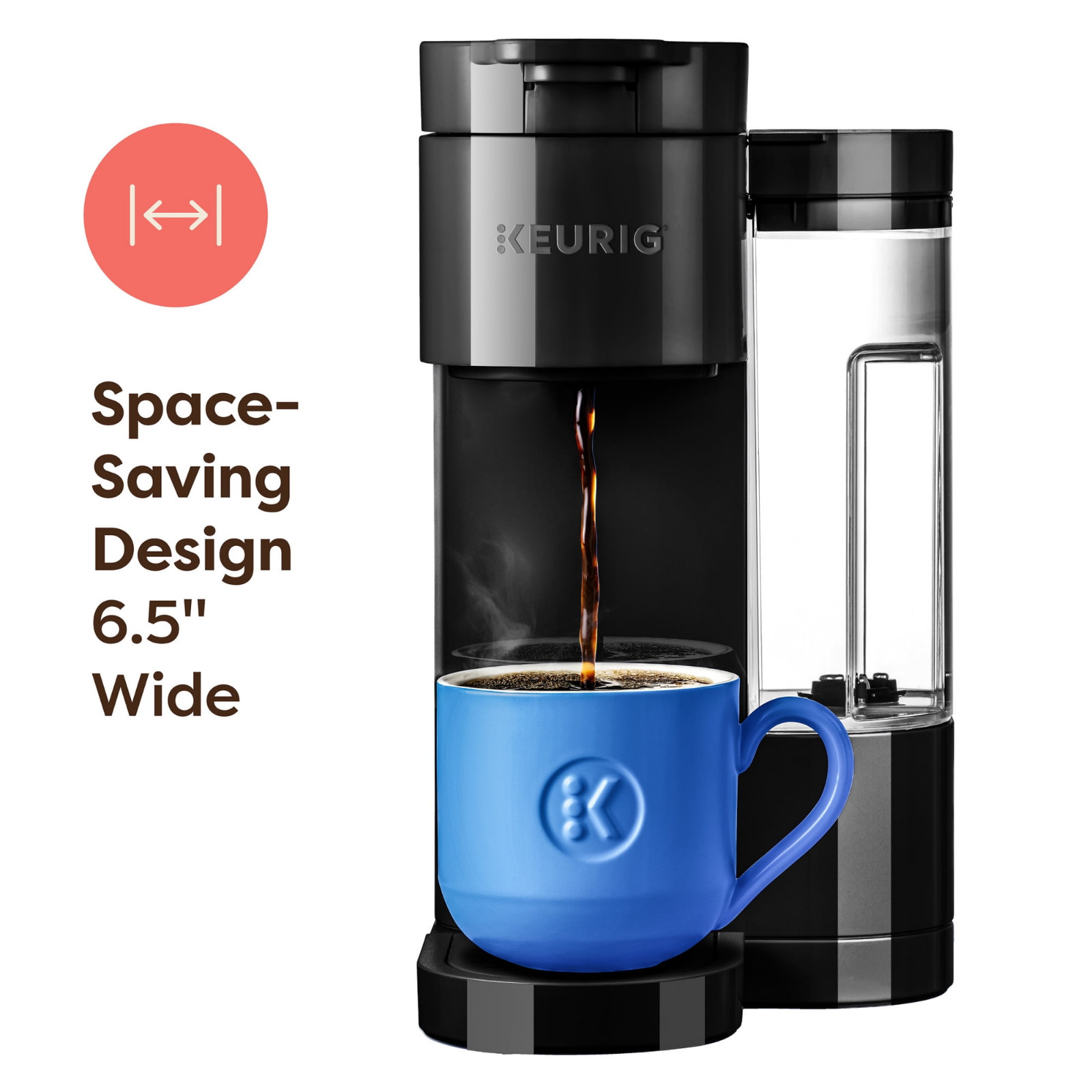 Keurig K-Express Essentials Black Single-Serve K-Cup Pod Coffee Maker, Free Ship