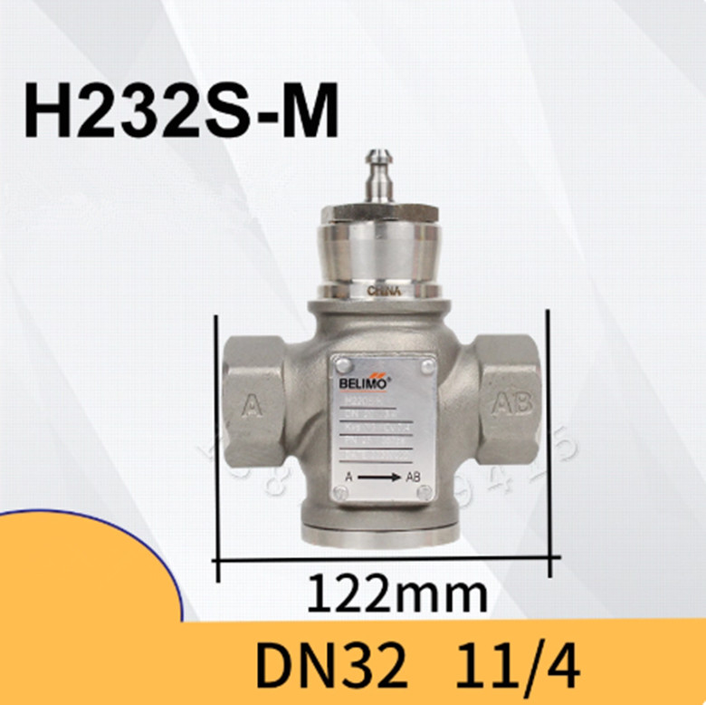 1pcs BELIMO stainless steel two-way valve H232S-M DN32