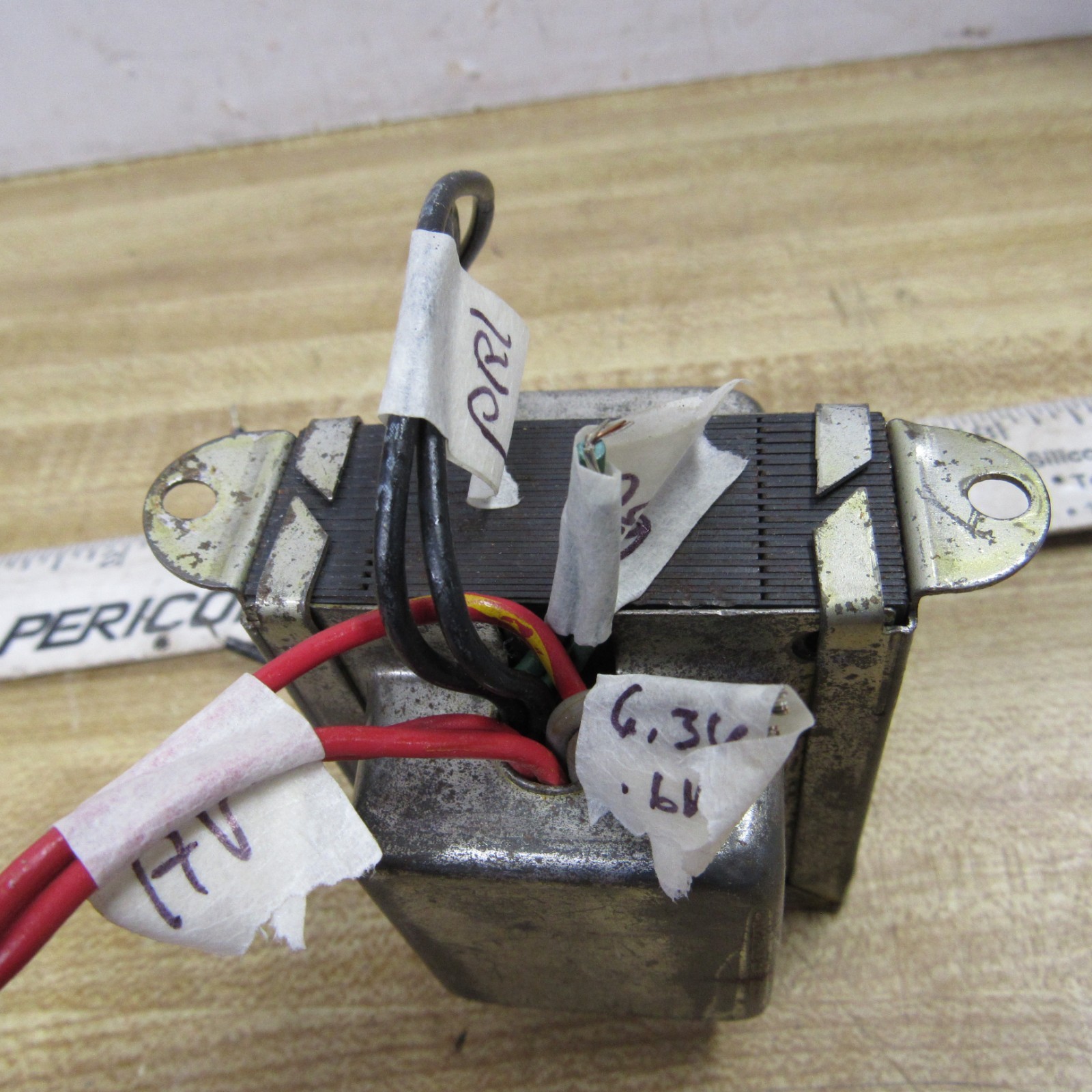 TRANSFORMER POWER 310VCT 6.3V 6.3V