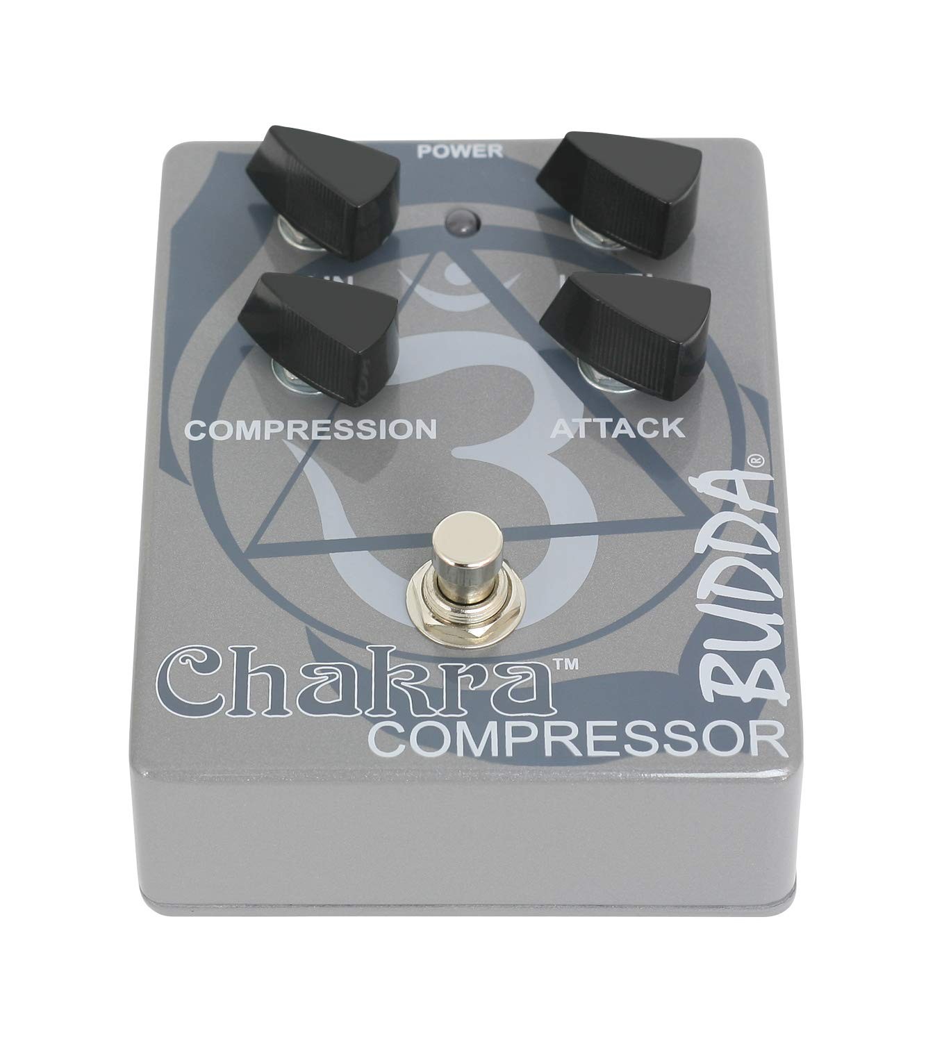 Budda Chakra Compressor Electric Guitar Effects Pedal One Size, Gray