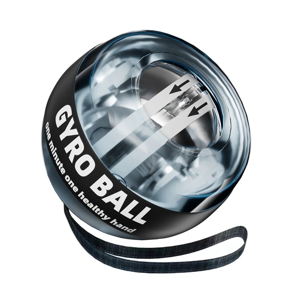 Wrist Gyro Ball LED Hand Trainer Forearm Wrist Training Power Ball Stress