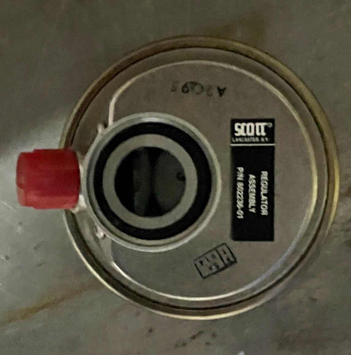 Scott Regulator Assembly 802236-01 for Coffee Brewer Regulator