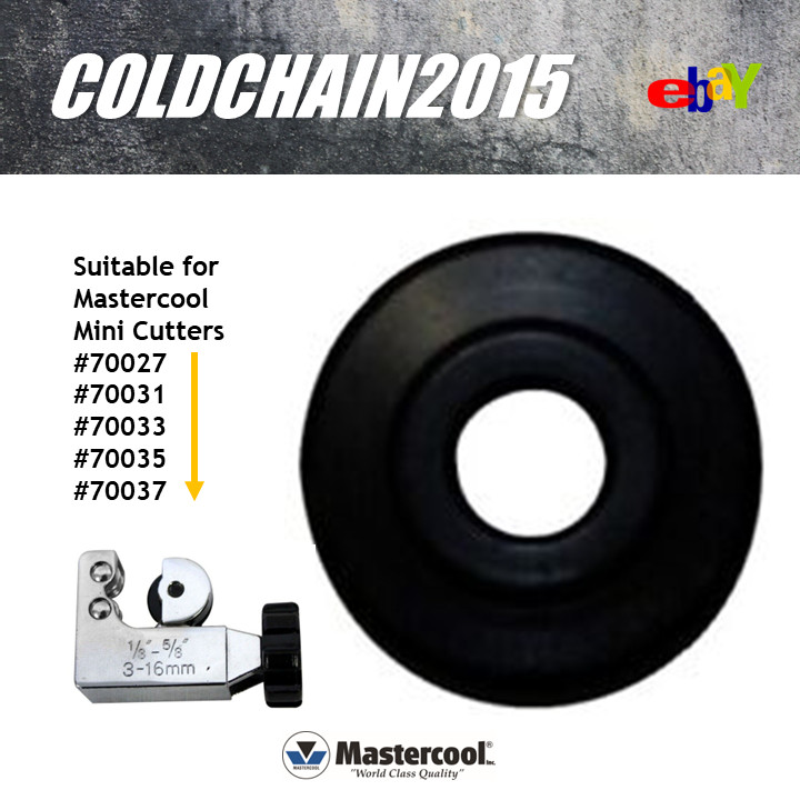 70034 MASTERCOOL REPLACEMENT CUTTER WHEELS FOR 70029/31/33/35/37