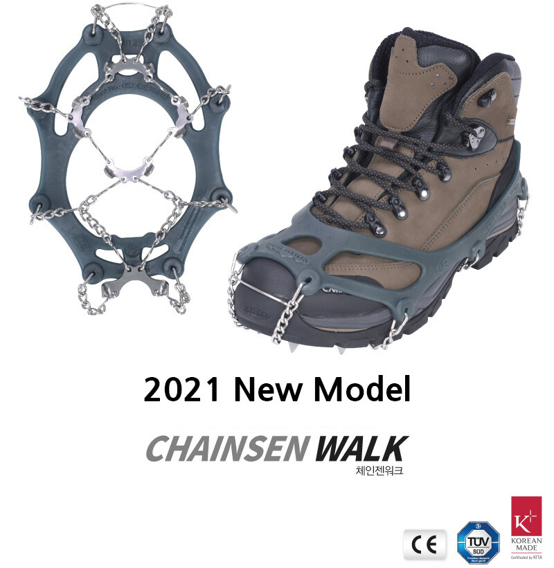 Snowline Chainsen Walk, Spikes, Boots Chains, Backpacking, Hiking, 1-Pair, Korea