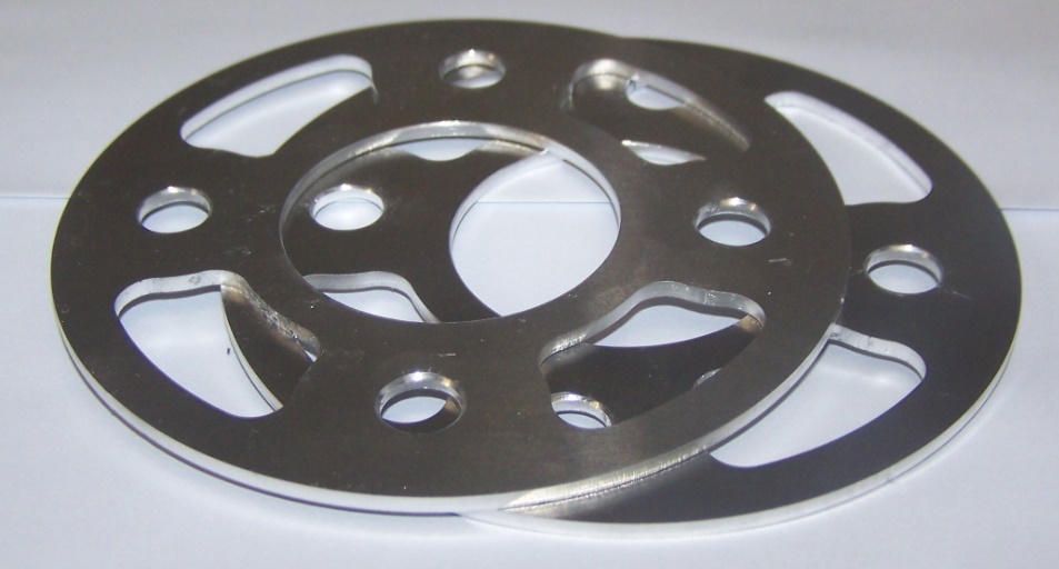 Metro MGF TF elise Wheel Spacers 3mm 95.25 PCD Alloy Rover Lotus MG Triumph