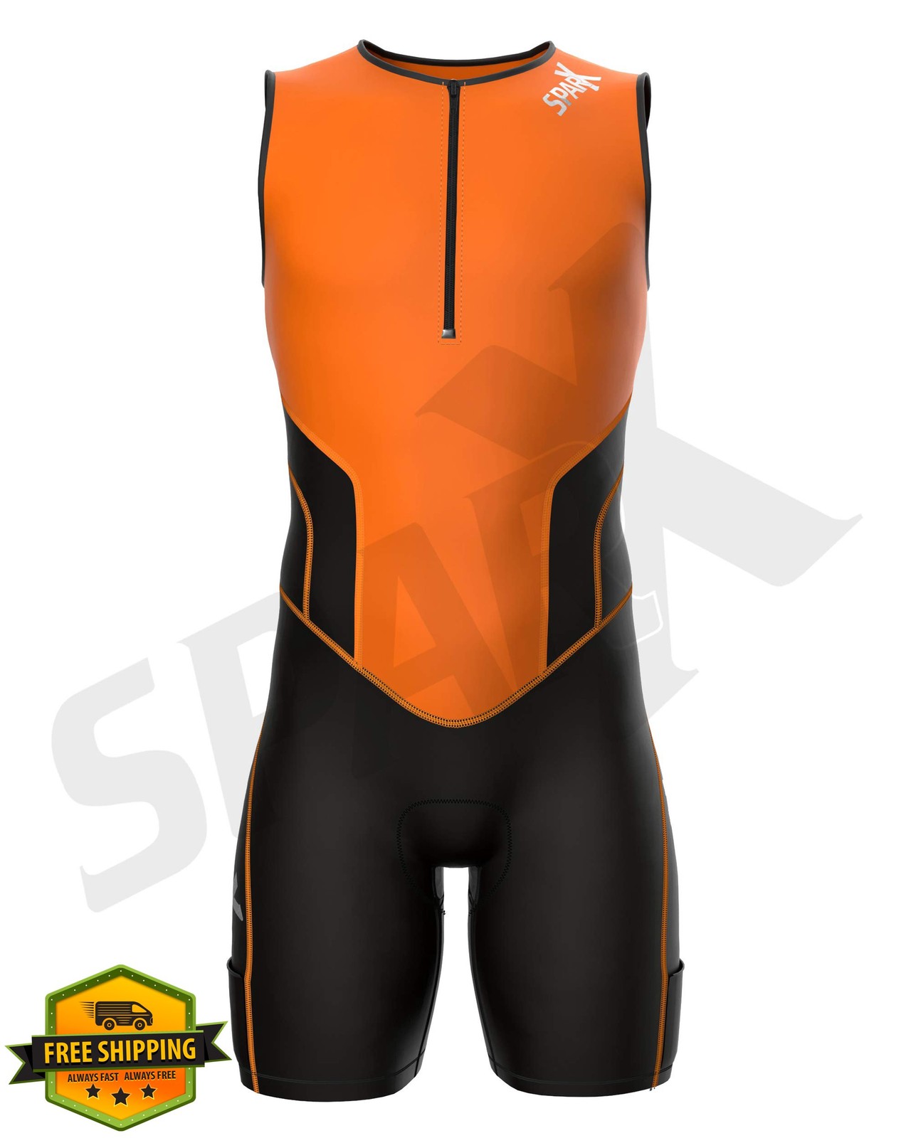 Sparx X Mens Triathlon Suit Swim Bike Run Skin