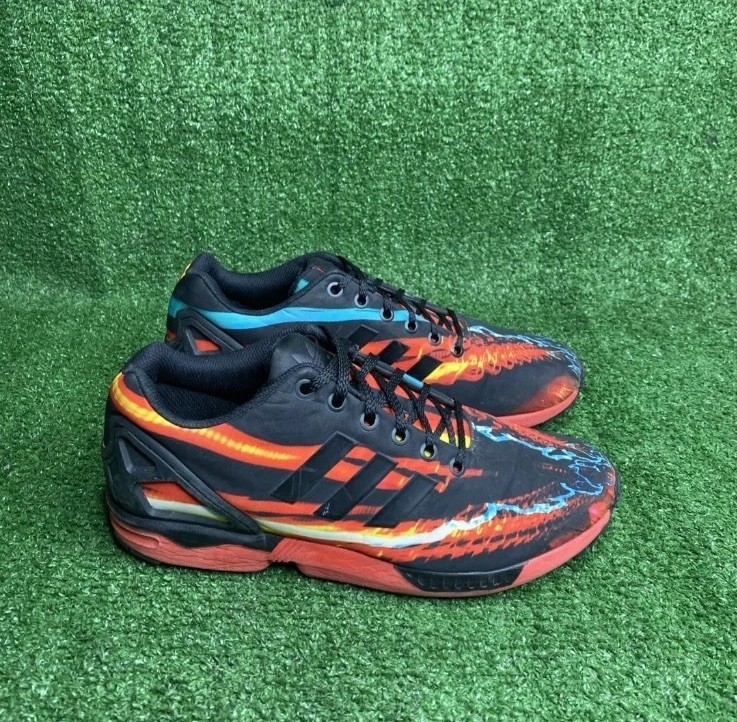 Adidas Originals Zx Flux B34140 Blurred SZ 8 Men's SZ 10 Woman’s Shoes Trainers