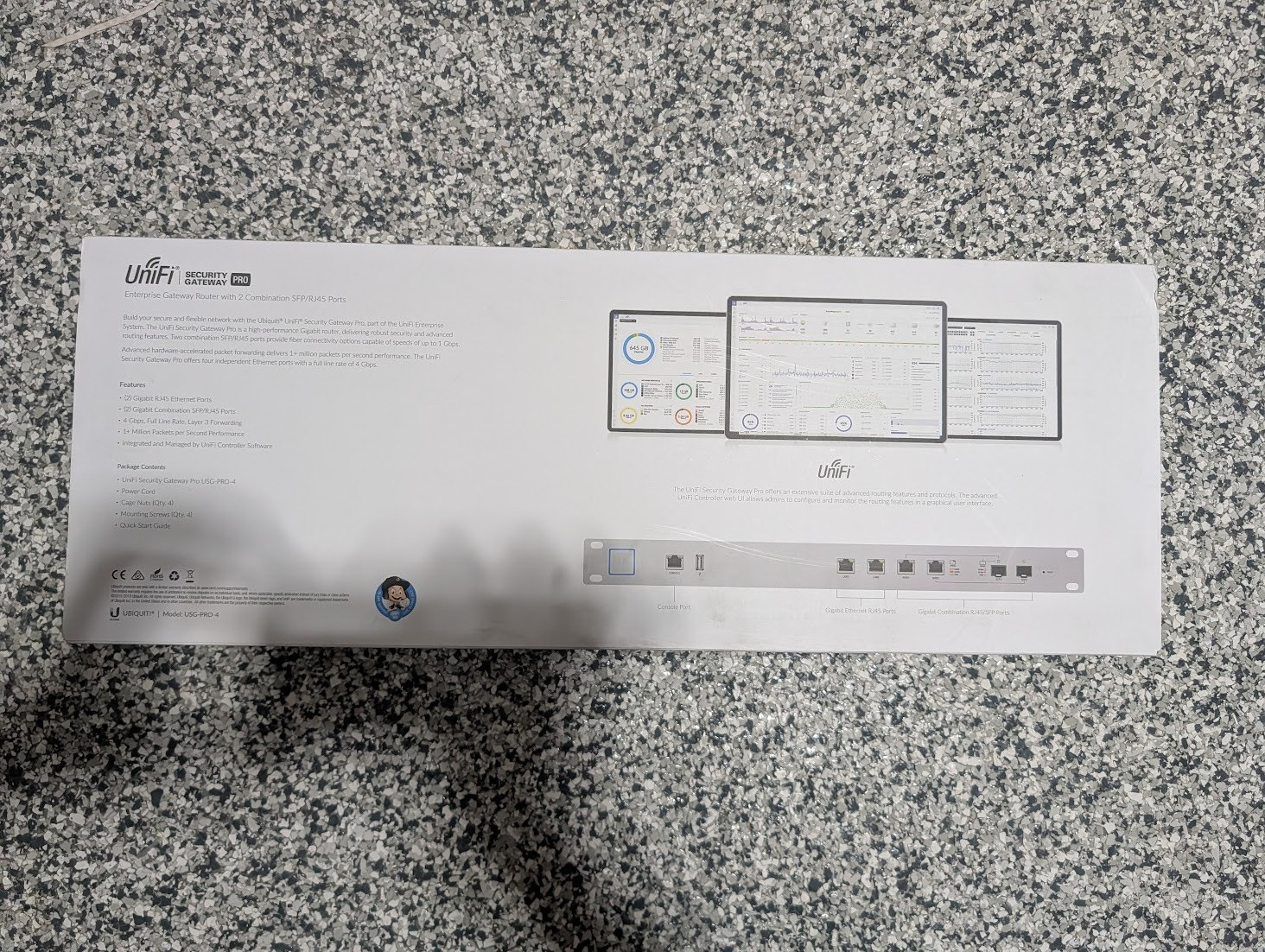 Ubiquiti UniFi Security Gateway Pro USG-PRO-4 - BRAND NEW IN BOX