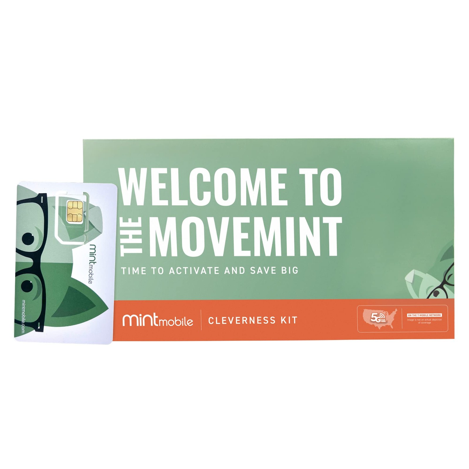 $15/mo. Mint Mobile Phone Plan with 5GB of 5G-4G LTE Data + Unlimited Talk &...
