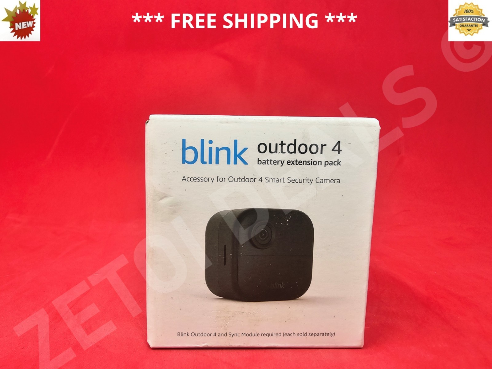 **Brand NEW**Blink - Outdoor 4 Battery Extension Pack—For smart security camera