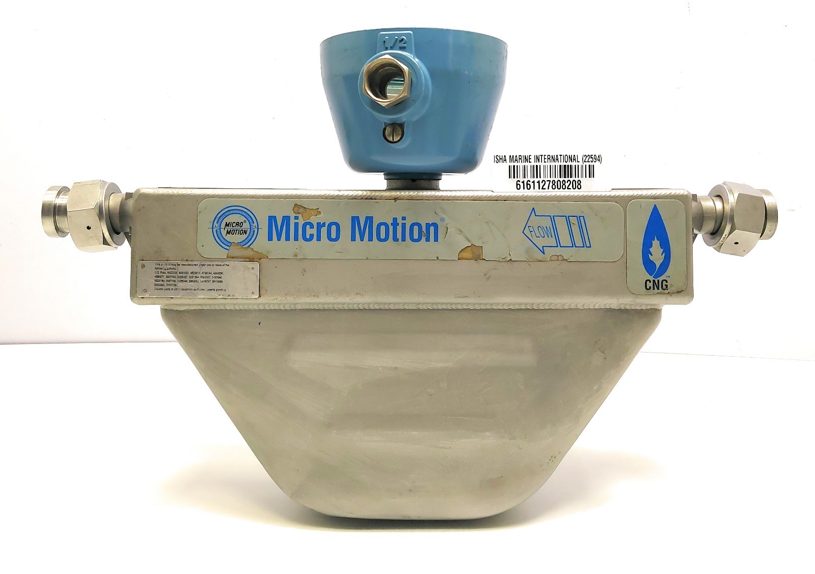 Micro Motion CNG050 Coriolis Mass Flow Sensor