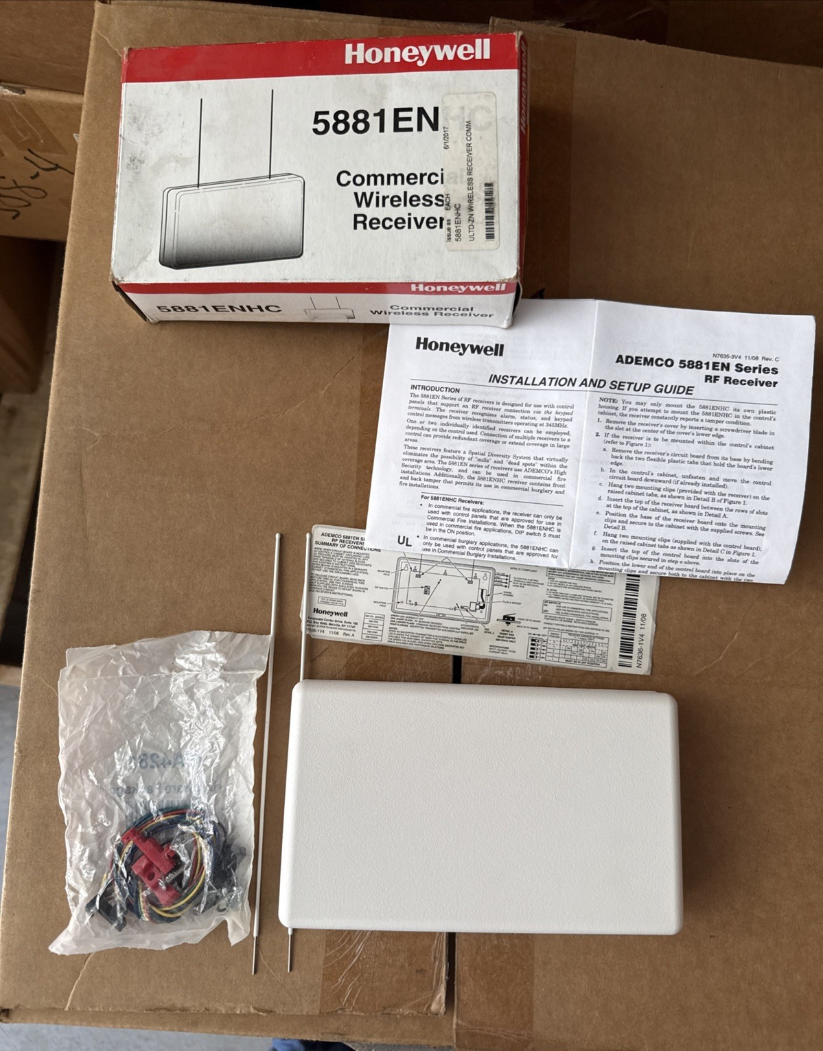 Honeywell 5881ENHC Commercial Wireless Receiver