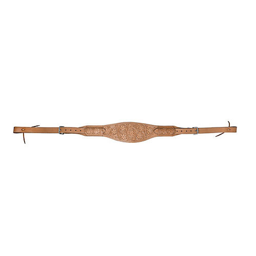 TuffRider Western Tooled Flank Cinch Natural