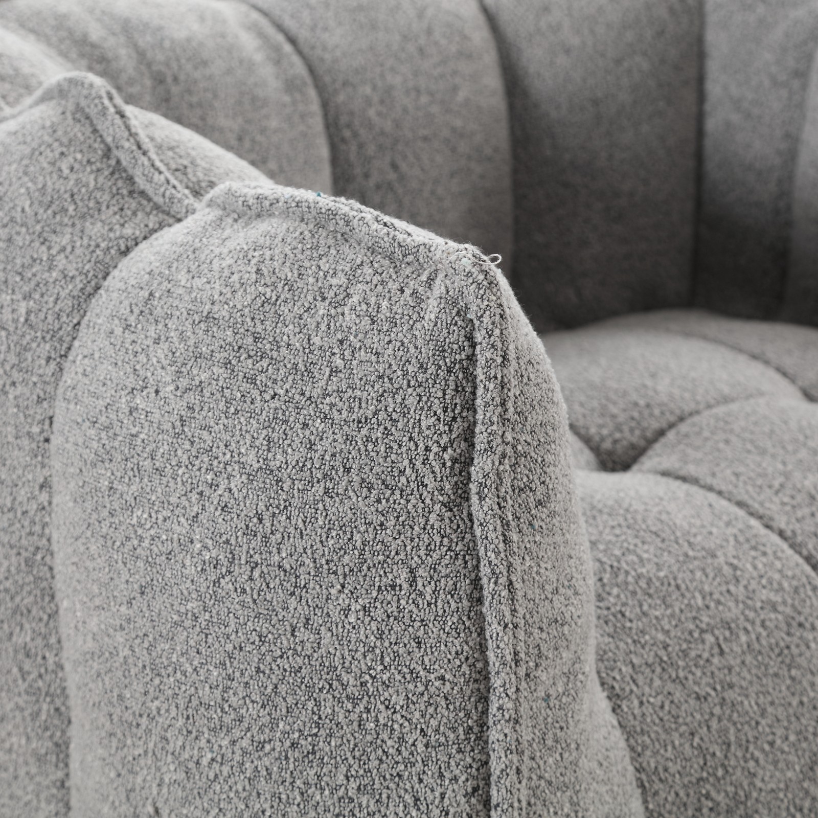 Soft Bean Bag Chair with High Resilient Foam(Chips)for living room and bedroom,