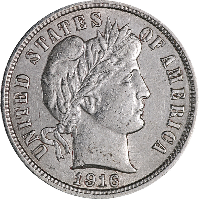 1916-P Barber Dime Great Deals From The Executive Coin Company