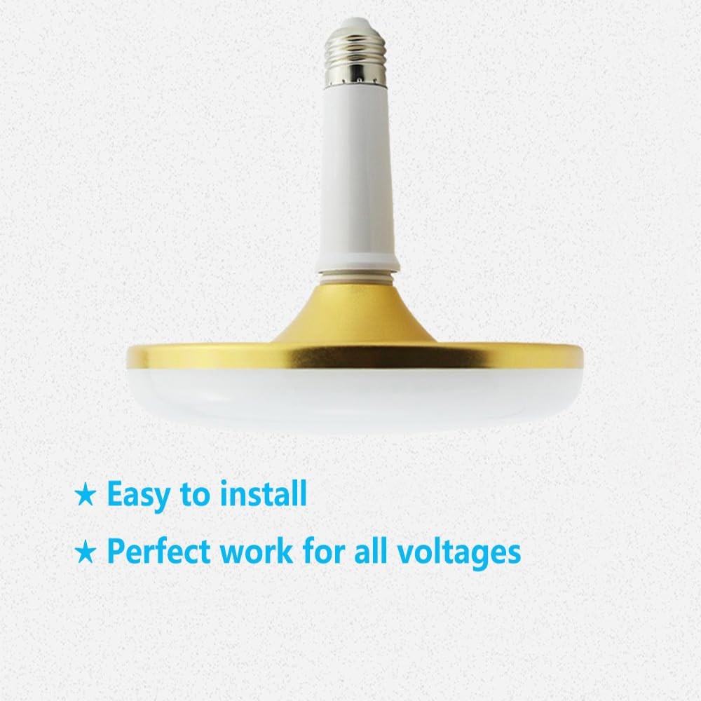 E26 Socket Extender, Standard Medium Base, 4.72 inch Extension white