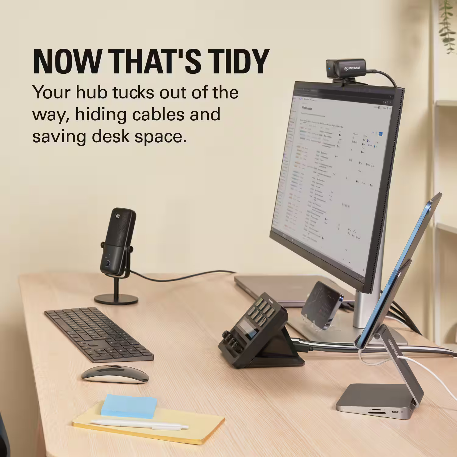 Elgato - USB Hub - For Stream Deck+ USB Microphone Interface and Customizable...