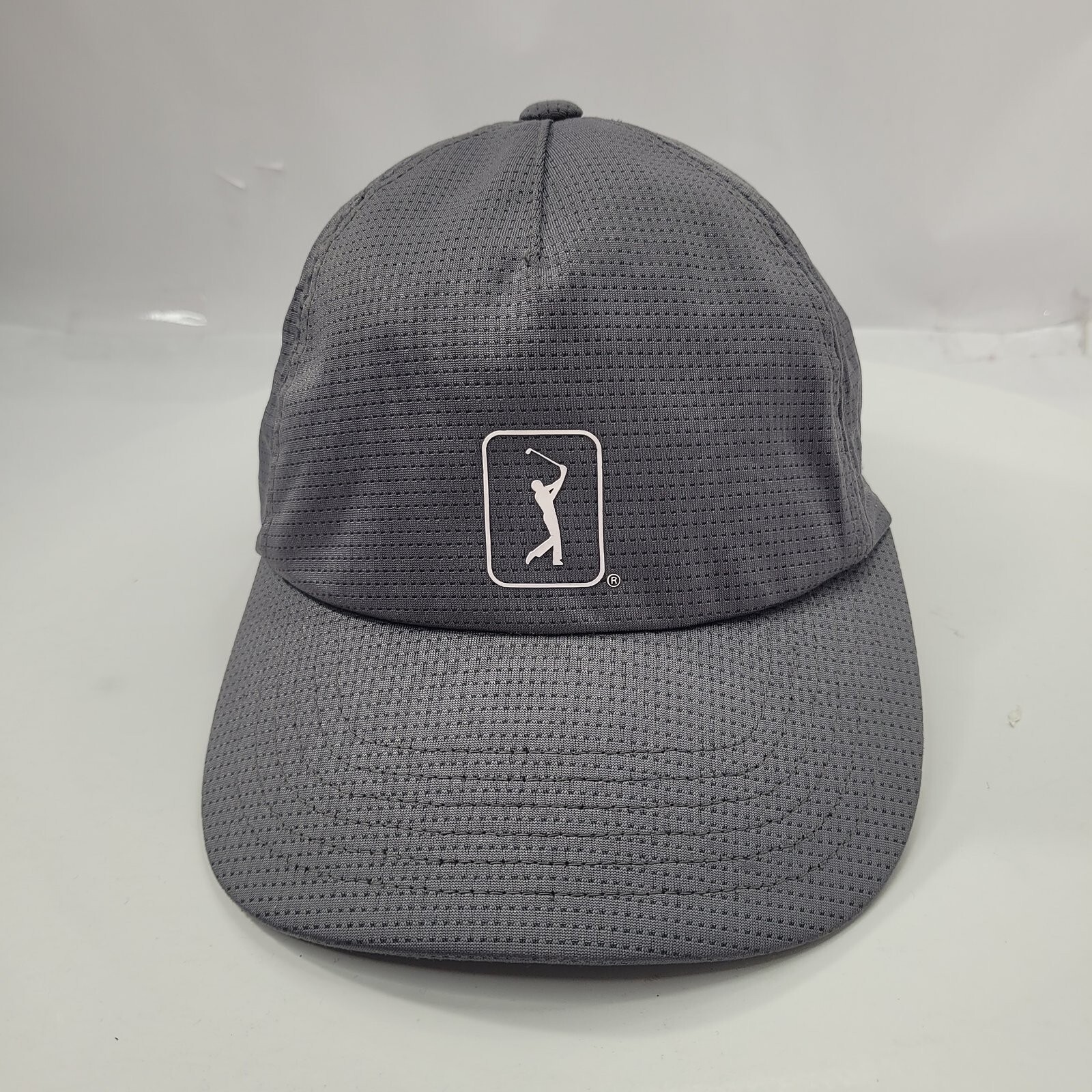 PGA Tour Airflux Women's Golf Cap Hat Hook & Loop Gray