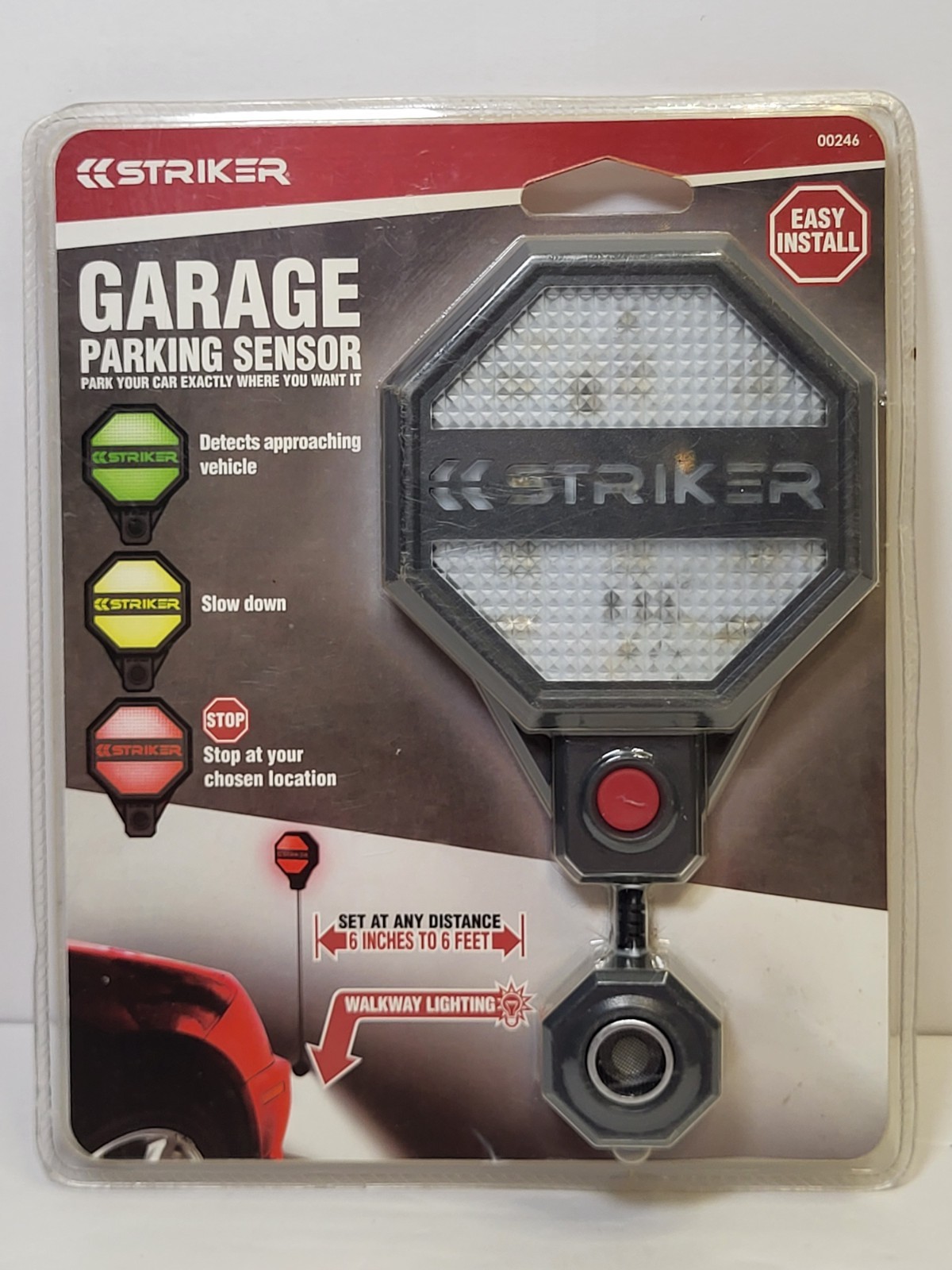 Striker Garage Parking Sensor 00246 Easy Install Adjustable Distance BRAND NEW