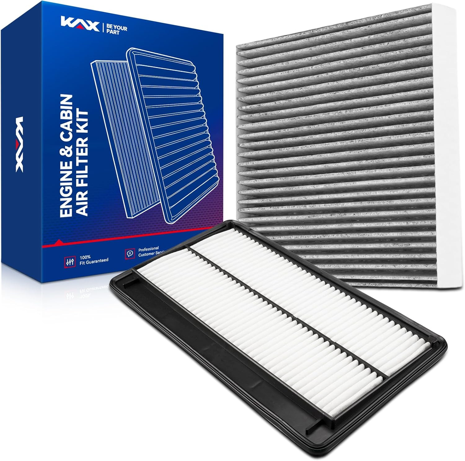 Engine & Cabin Air Filter Kit, Replacement for Honda Pilot 2023-2025, Acura MDX