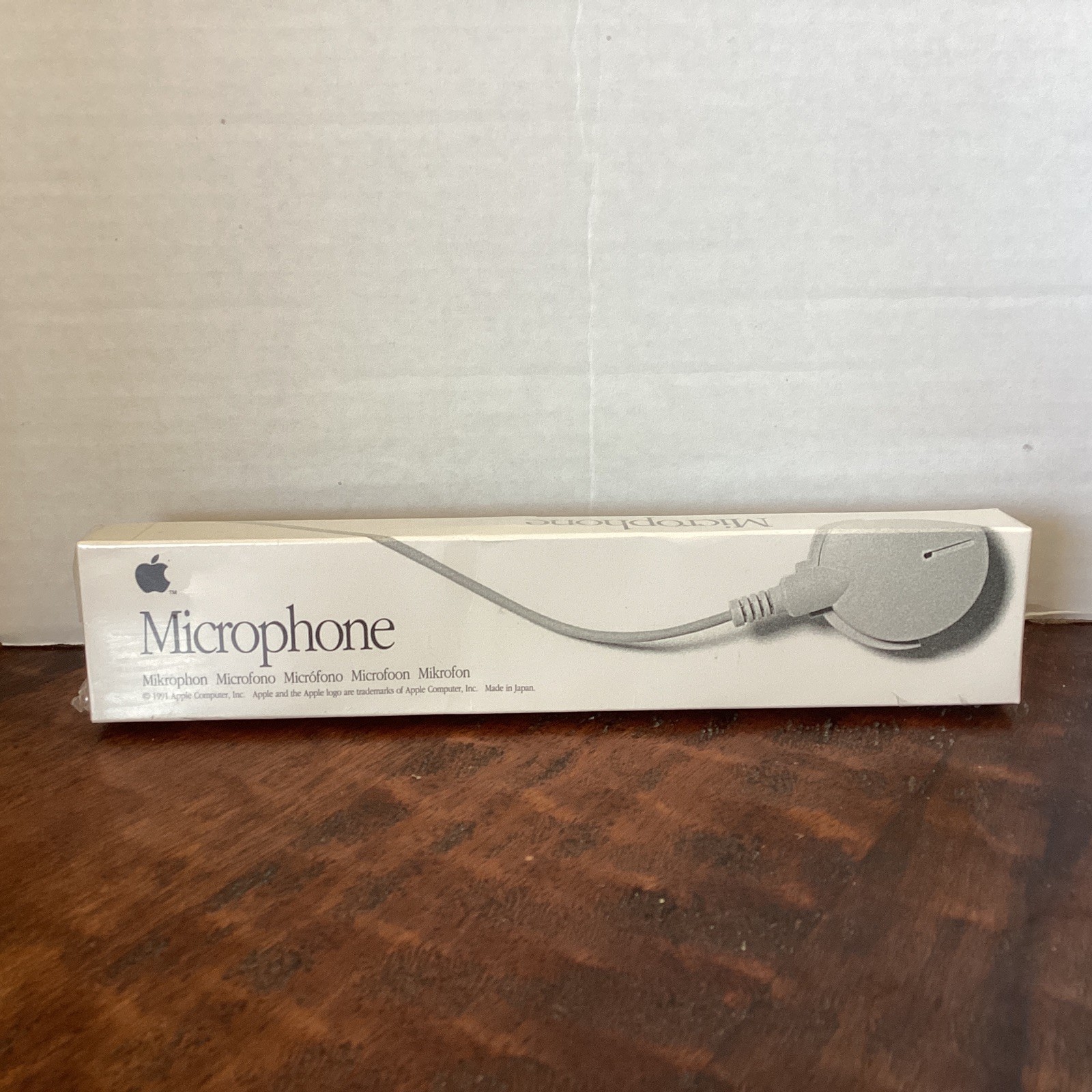 1991 Apple Microphone Vintage Collectible! Brand New Sealed Electronic!