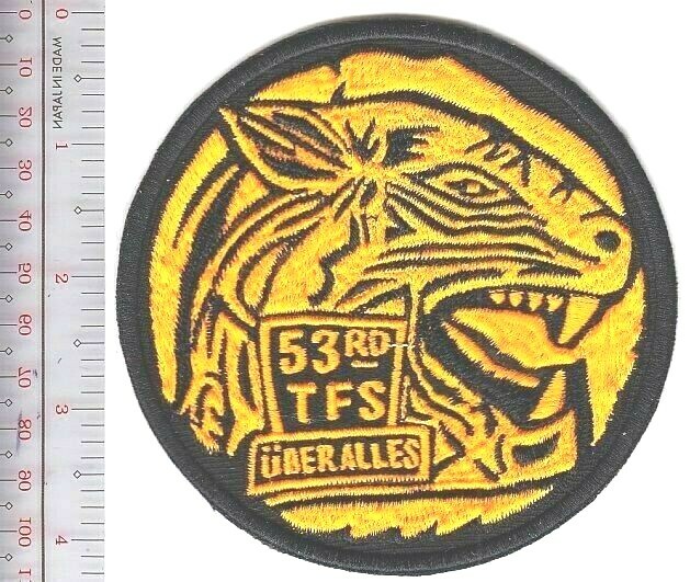 NATO Tiger Meet 1965 Germany US Air Force 53rd Tactical Fighter Sq NO TARIFF