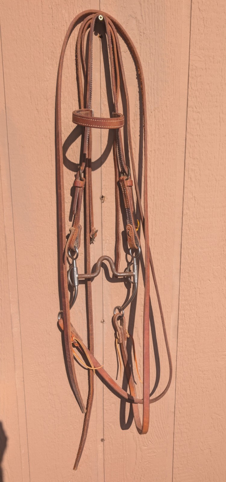 Tom Balding High Port With Headstall & Reins