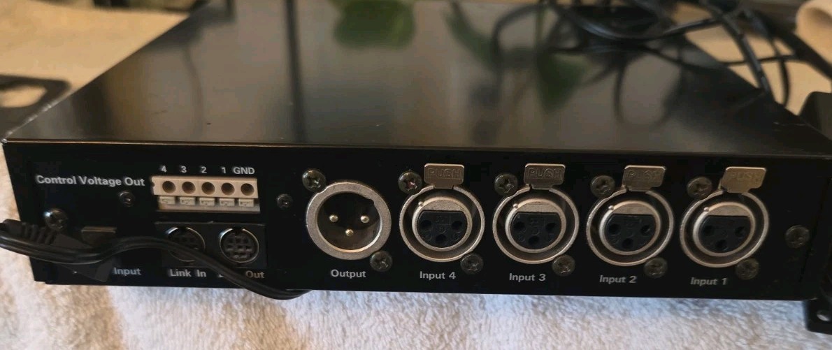 Audio-Technica AT-MX341a SmartMixer 4-Channel Automatic Microphone Mixer W/...