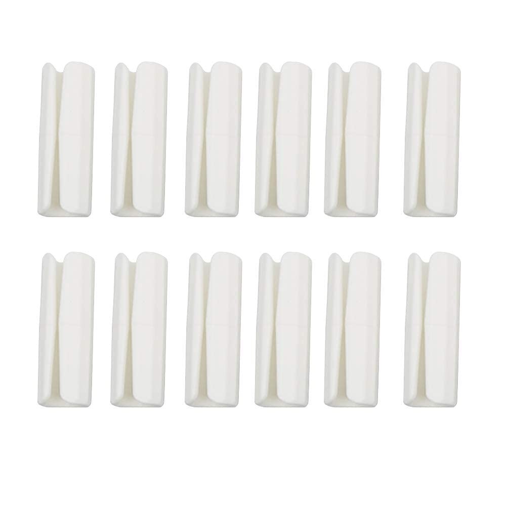 Alamic 12 Pack Bed Sheet Grippers Sheet Holders Fasteners Bed Sheet Clips Kee...