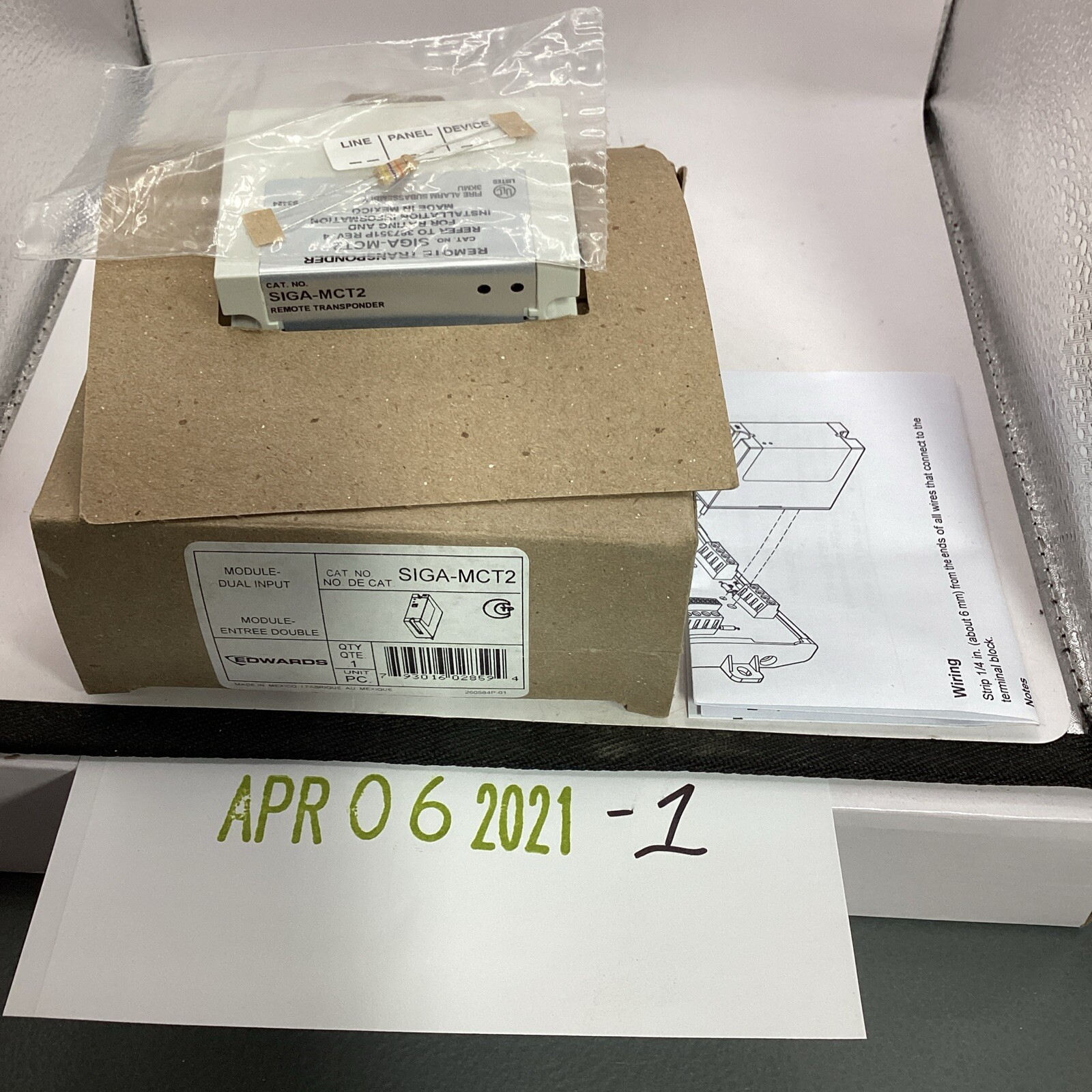 EDWARDS SIGA-MCT2 - Module - Dual Input