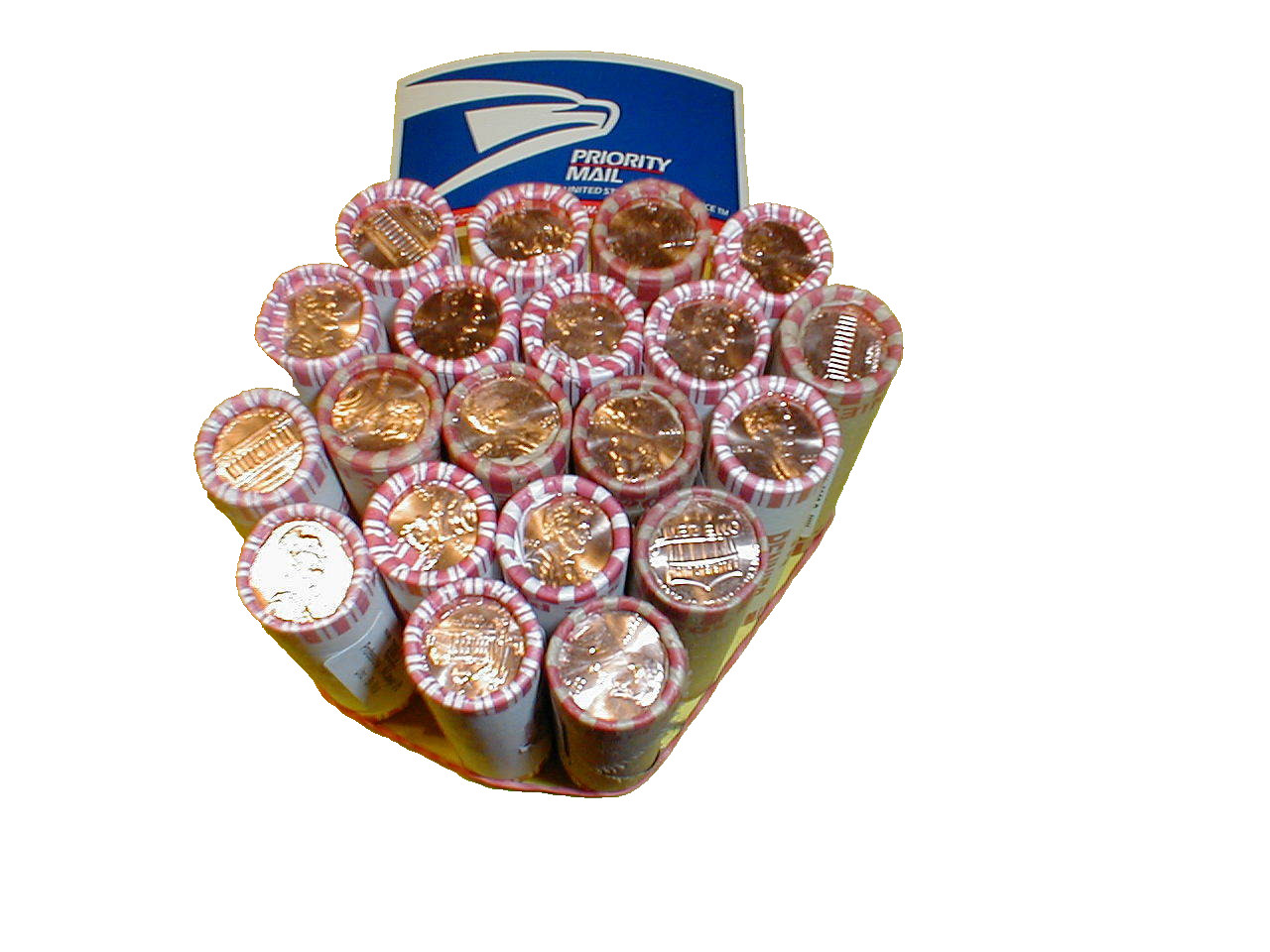 2005-2006-2007-2008-2009-2010-2011-2012 P/D 22 Rolls Lincoln Penny Cent Box Set
