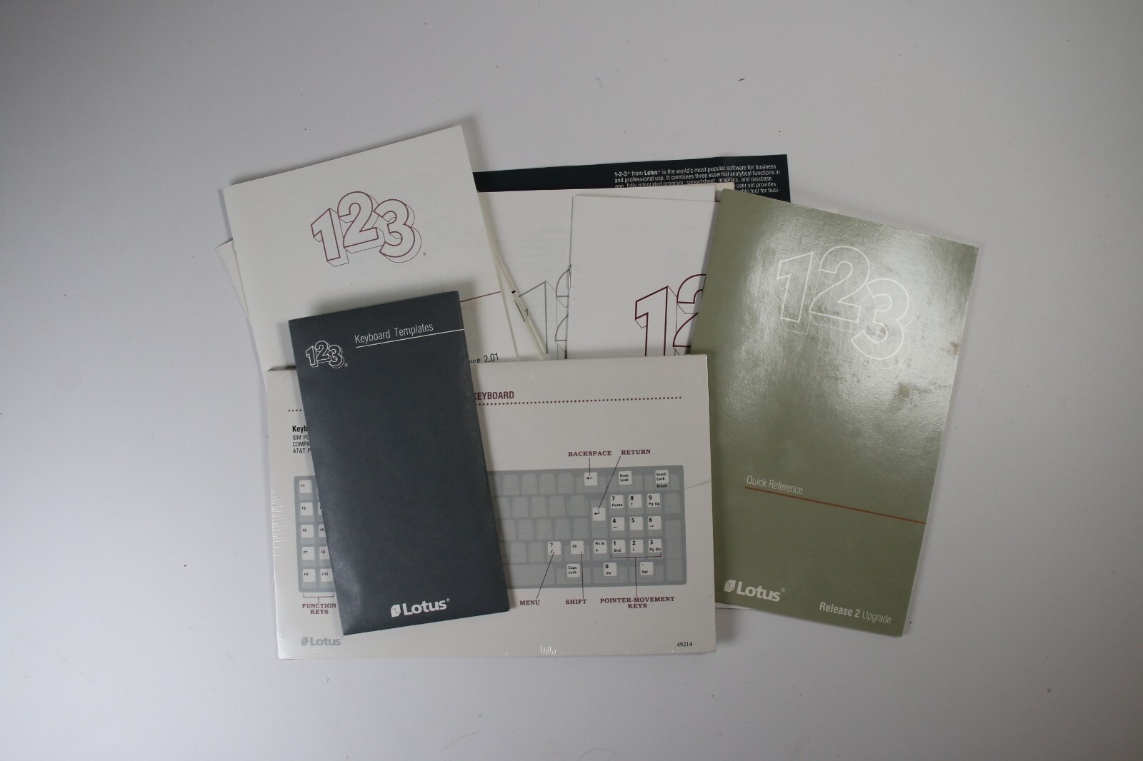 Lotus 123 software release 2 upgrade floppy disk