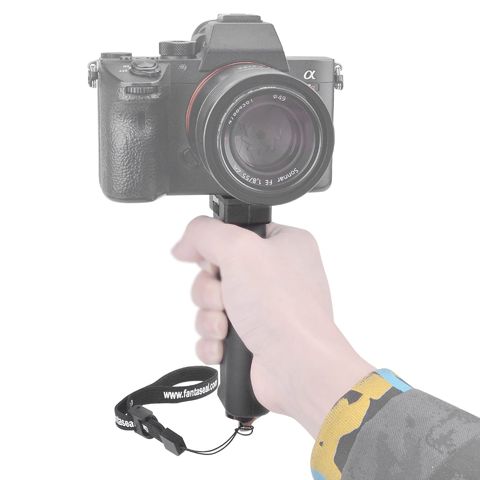 Universal Ergonomic DSLR Mirrorless Improved Pistol Style Grip, Camera Grip
