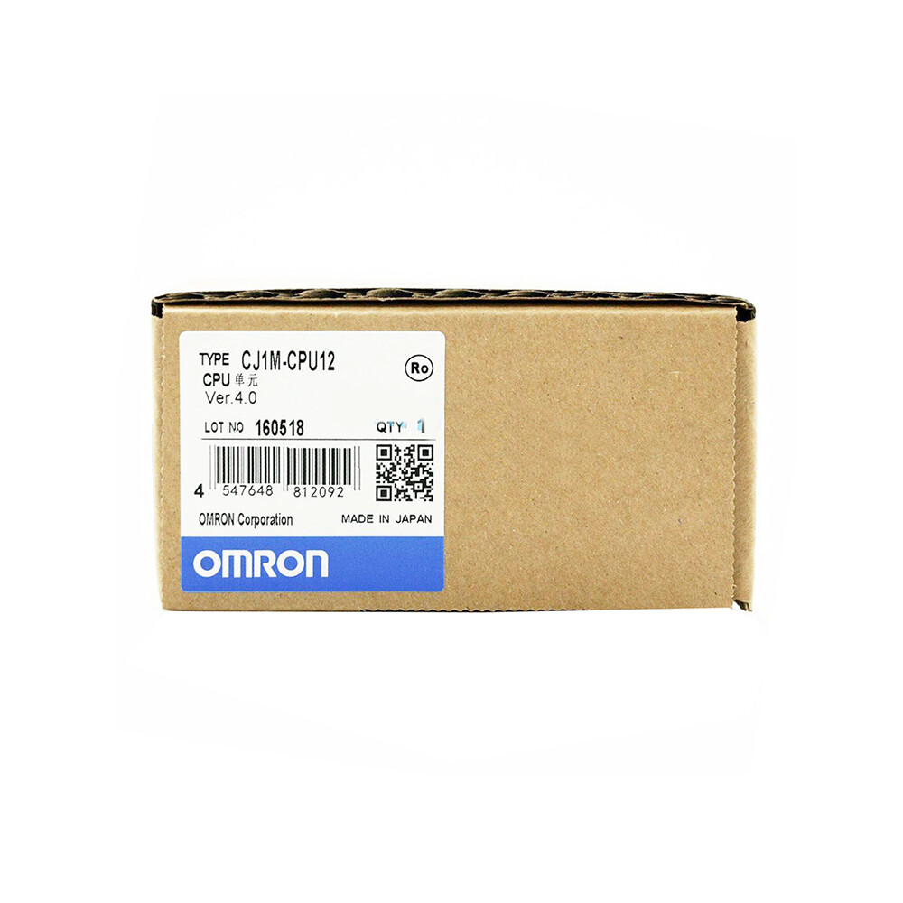 OMRON CJ1M-CPU12 PLC CPU Module Industrial Automation Control New In Box