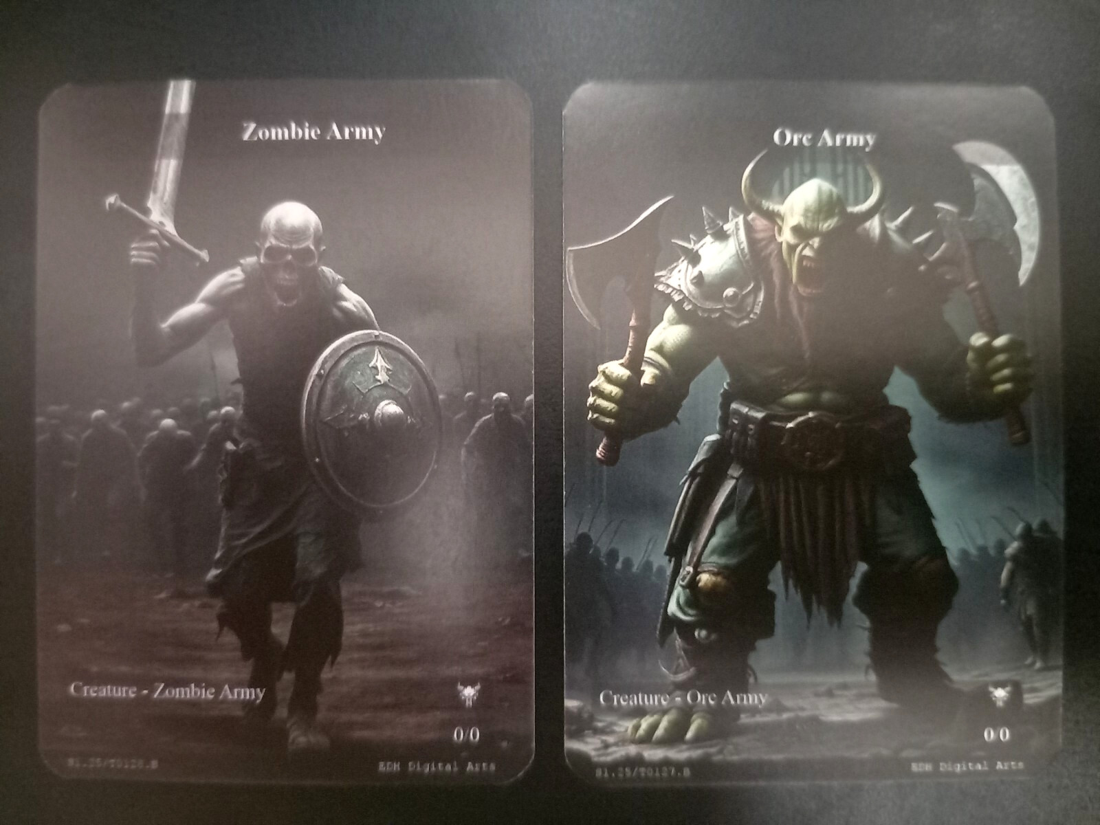 Orc Army / Zombie Army Token EDH Digital Arts Tokens MTG Magic The Gathering
